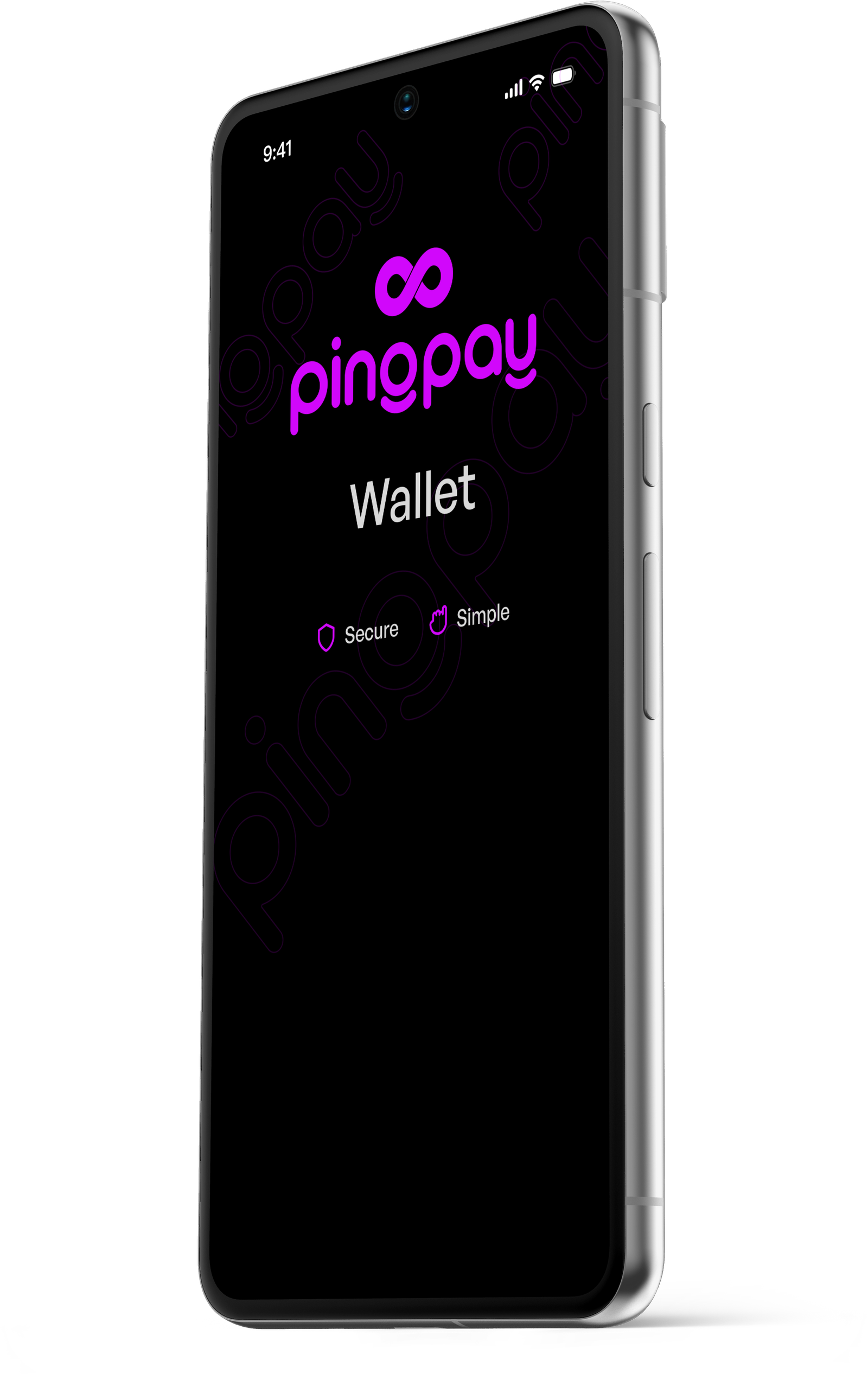 PingPay app on a phone